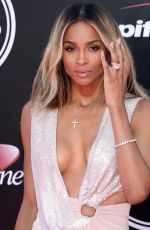 CIARA at 2016 espys in Los Angeles 07/13/2016