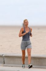 CLAIRE DANES Out Jogging in Santa Monica 07/06/2016