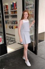 CLARE FOLEY Out in New York 07/18/2016