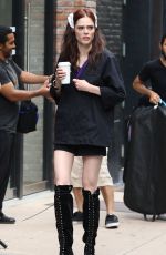 COCO ROCHA on the Set of a Photoshoot in New York 07/01/2016
