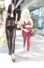 COURTNEY STODDEN Out and About in Beverly Hills 07/06/2016