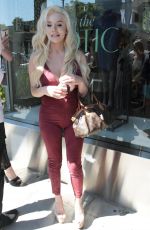 COURTNEY STODDEN Out and About in Beverly Hills 07/06/2016