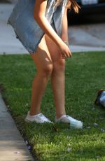 COURTNEY STODDEN Out and About in Los Angeles 07/18/2016
