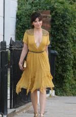 DAISY LOWE Leaves Her Home in London 07/20/2016
