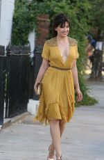 DAISY LOWE Leaves Her Home in London 07/20/2016