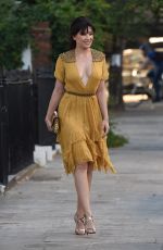DAISY LOWE Leaves Her Home in London 07/20/2016