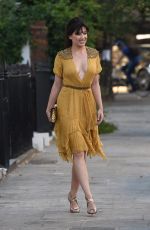 DAISY LOWE Leaves Her Home in London 07/20/2016