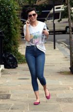 DAISY LOWE Out and About in London 07/02/2016