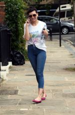 DAISY LOWE Out and About in London 07/02/2016