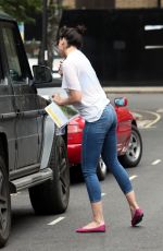 DAISY LOWE Out and About in London 07/02/2016