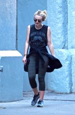 DAKOTA FANNING Out and About in New York 07/22/2016