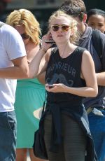 DAKOTA FANNING Out and About in New York 07/22/2016