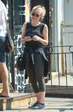 DAKOTA FANNING Out and About in New York 07/22/2016