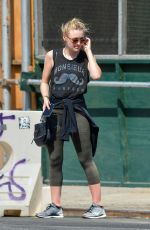 DAKOTA FANNING Out and About in New York 07/22/2016