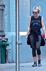 DAKOTA FANNING Out and About in New York 07/22/2016