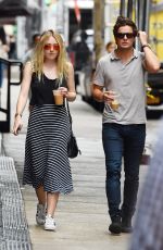 DAKOTA FANNING Out and About in New York 07/29/2016