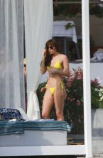 DAKOTA JOHNSON in Bikini on the Set of "Fifty Shades Darker