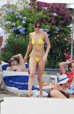 DAKOTA JOHNSON in Bikini on the Set of "Fifty Shades Darker