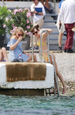 DAKOTA JOHNSON in Bikini on the Set of "Fifty Shades Darker