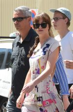 DAKOTA JOHNSON Out and About in Paris 07/18/2016
