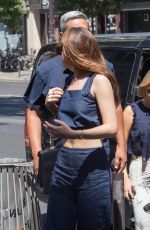 DAKOTA JOHNSON Out in Paris 07/19/2016