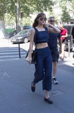 DAKOTA JOHNSON Out in Paris 07/19/2016
