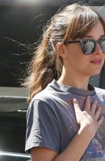 DAKOTA JOHNSON Out in Roquebrune-Cap-Martin 07/15/2016