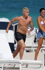 DANIELA OSPINA in Bikini at a Beach in Miami 06/30/2016