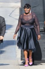DANIELLE BROOKS Arrives at Jimmy Kimmel Live in Hollywood 06/29/2016