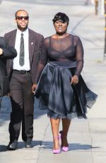 DANIELLE BROOKS Arrives at Jimmy Kimmel Live in Hollywood 06/29/2016