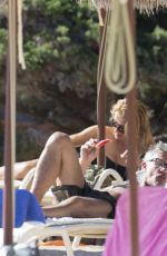 DANIELLE BUX at a Beach in Ibiza 07/24/2016