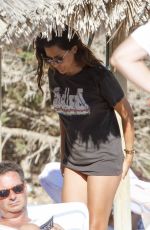 DANIELLE BUX at a Beach in Ibiza 07/24/2016