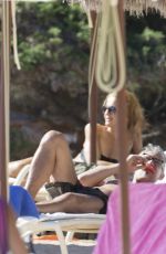DANIELLE BUX at a Beach in Ibiza 07/24/2016