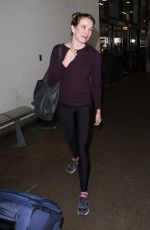 DANIELLE PANABAKER at LAX Airport in Los Angeles 07/20/2016
