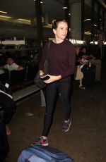 DANIELLE PANABAKER at LAX Airport in Los Angeles 07/20/2016