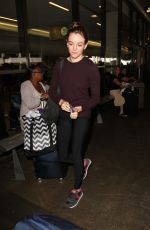 DANIELLE PANABAKER at LAX Airport in Los Angeles 07/20/2016