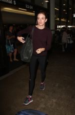DANIELLE PANABAKER at LAX Airport in Los Angeles 07/20/2016