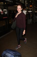 DANIELLE PANABAKER at LAX Airport in Los Angeles 07/20/2016