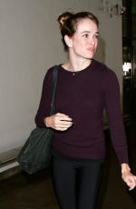 DANIELLE PANABAKER Flashes Engagement Ring at LAX Airport 07/20/2016