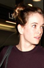 DANIELLE PANABAKER Flashes Engagement Ring at LAX Airport 07/20/2016