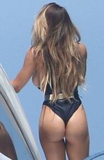 DAPHNE JOY in Swimsuit at a Yacht 06/30/2016