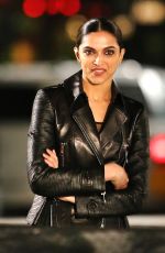 DEEPIKA PADUKONE on he Set of 