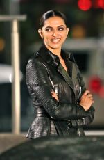 DEEPIKA PADUKONE on he Set of 