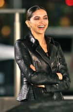 DEEPIKA PADUKONE on he Set of 