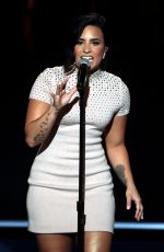 DEMI LOVATO at Democratic National Convention in Philadelphia 07/25/2016
