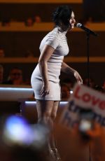 DEMI LOVATO at Democratic National Convention in Philadelphia 07/25/2016