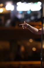 DEMI LOVATO at Democratic National Convention in Philadelphia 07/25/2016