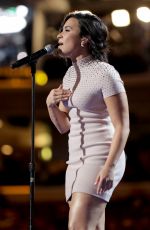 DEMI LOVATO at Democratic National Convention in Philadelphia 07/25/2016