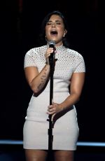 DEMI LOVATO at Democratic National Convention in Philadelphia 07/25/2016