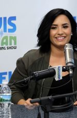 DEMI LOVATO at Elvis Duran Show in New York 07/13/2016
